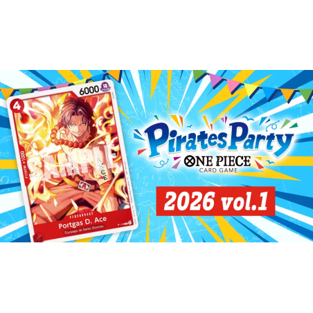 Samedi 20/06/2026 - 14h00 One Piece Card Game " Pirate Party 2026 vol.1 "