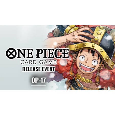 Samedi 12/09/2026 - 13h30 One Piece Card Game " Avant-Première OP17 : The World's Strongest Warriors " - Anglais