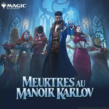 Vendredi 18/07/2025 - 19h30 Tournoi Draft Magic "Meurtres au manoir Karlov"