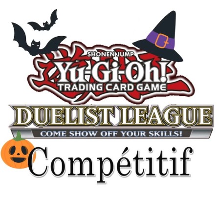 Samedi 25/10/25 - 14h Tournois Compétitif  Yu-Gi-Oh : Spécial Halloween