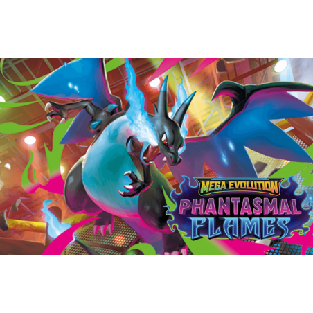 Samedi 08/11/2025 - 10h Avant-Première Pokémon Mega-Evolution : "Flammes Fantasmagoriques"