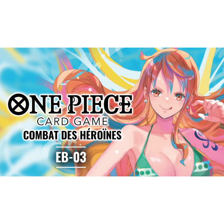 Samedi 07/03/2026 - 14h00 One Piece Card Game Construit " Combat des Héroïnes​​ " - Français