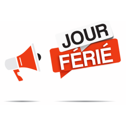 Jour Férié 14/05/2026 !!!!